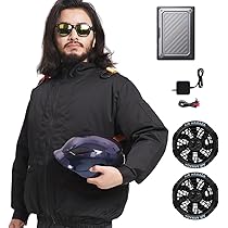 2025新設計 34V超高出力 · 体感-16℃ 空調作業服 Lサイズ Amazon.co.jp: [Vivisan] 【2025新設計 34V超高出力 · 体感-16